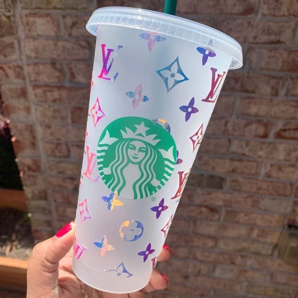 Lizzie McGuire Louis Vuitton Insp Starbucks Cup - Picture 2 of 2